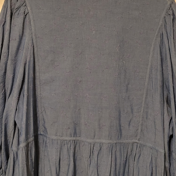 (4X)  Light Weight Denim Maxi Dress - Picture 2 of 7